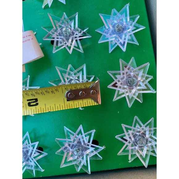 AS IS Vintage plastic star Christmas lights - Picture 6 of 7